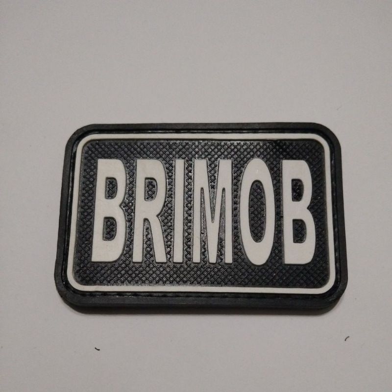 patch rubber BRIMOB