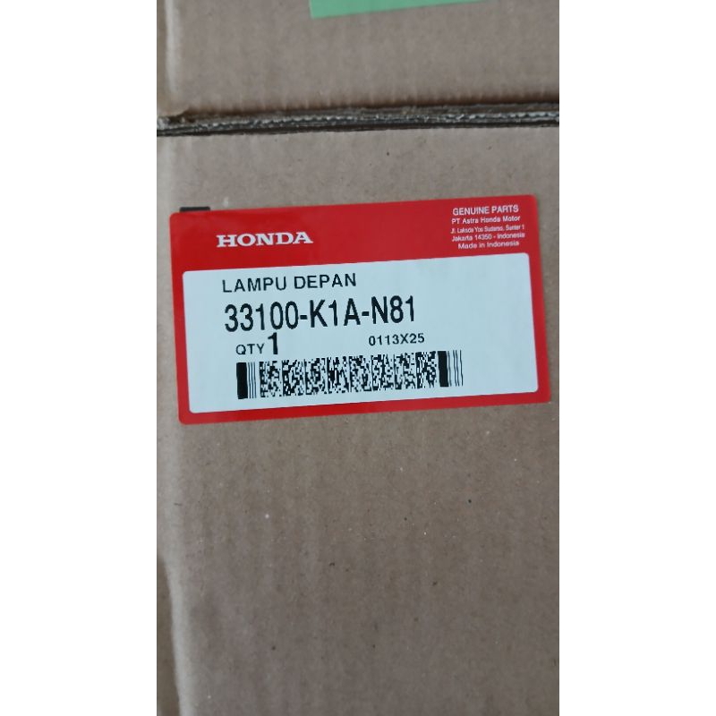 33100K1AN81 REFLEKTOR ASSY LAMPU DEPAN ASSY BEAT NEW 2025