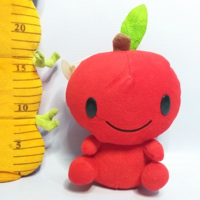 BONEKA EDUKASI BUAH APEL MERAH