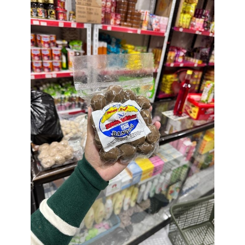 

Baso ikan sinar bahari jumbo/kecil/sedang isian Jando /original dan mercon