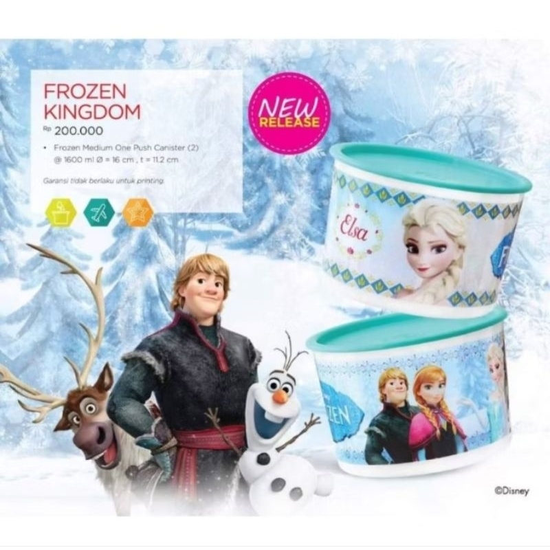 Moorlife Toples Frozen Canister 1.6 Liter PROMO MURAH Original
