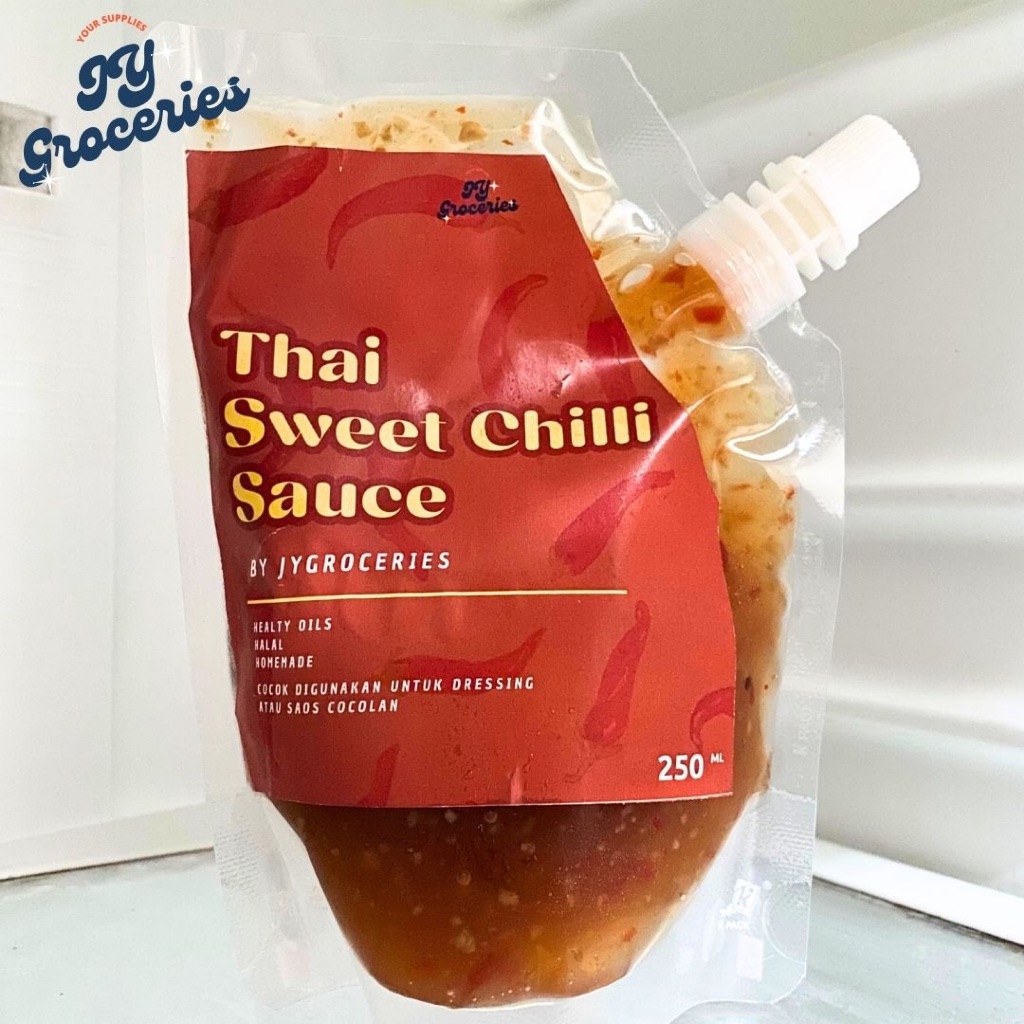 

Saos Saus Thai Sweet Chilli Halal Sauce 1 Kg JY Groceries