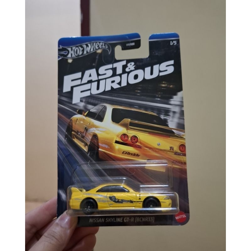 Hot Wheels Nissan Skyline R33 Fast and Furious