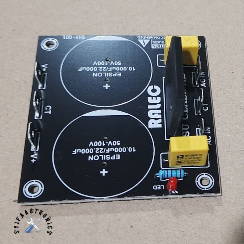 PCB PSU class AB isi 2