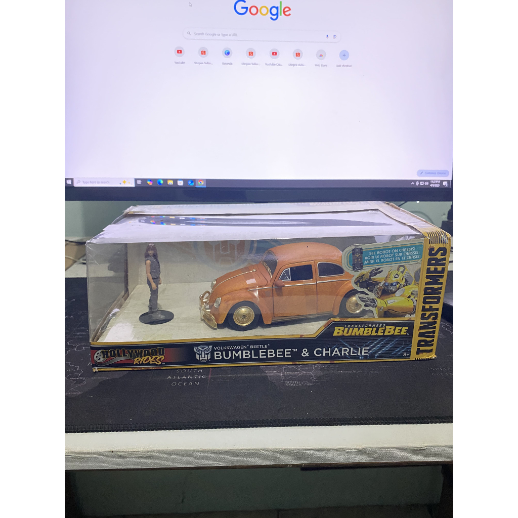 Jada Hollywood Rider 1:24 Transformers VW Beetle & Charlie
