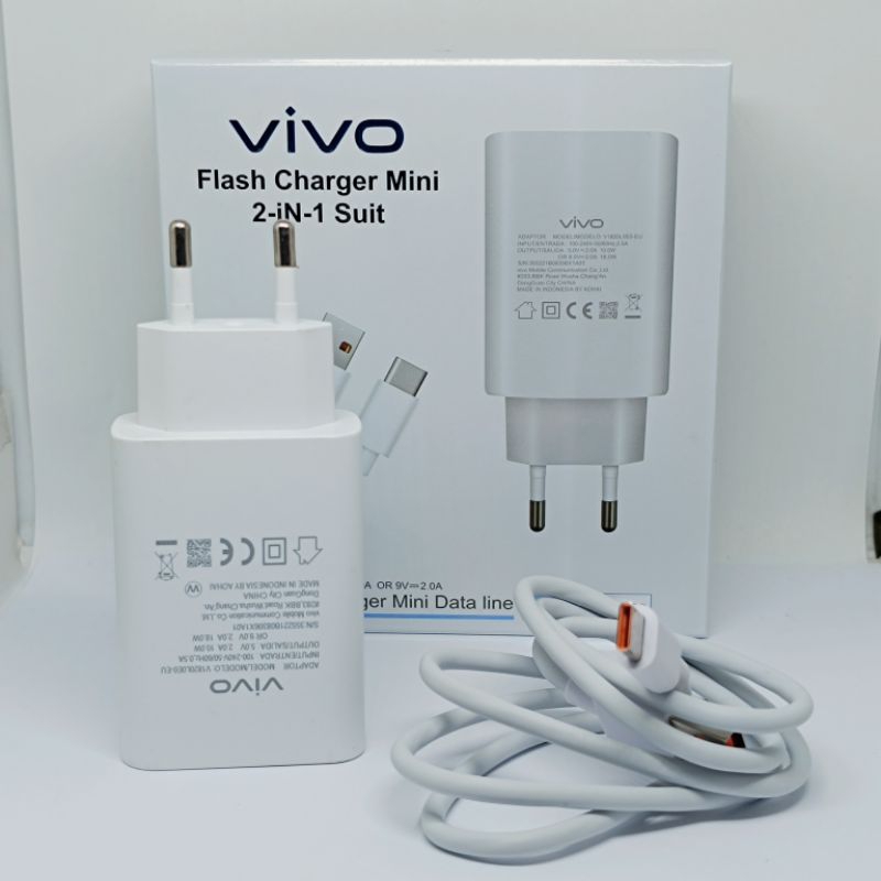 CHARGER CASAN VIVO Y30 Y30i FAST CARGING ORIGINAL
