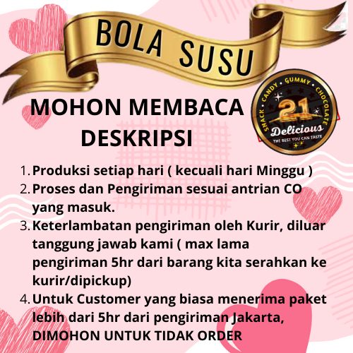 

AFGC Bola susu paket mix ( Milo,Rainbow,Choco,Matcha )