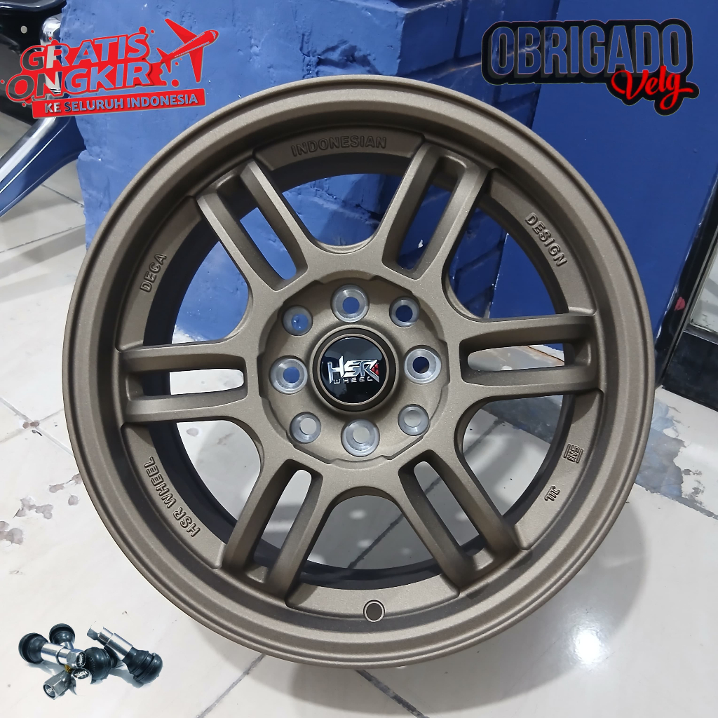 Velg mobil yaris brio agya ring 15 Hsr AERI