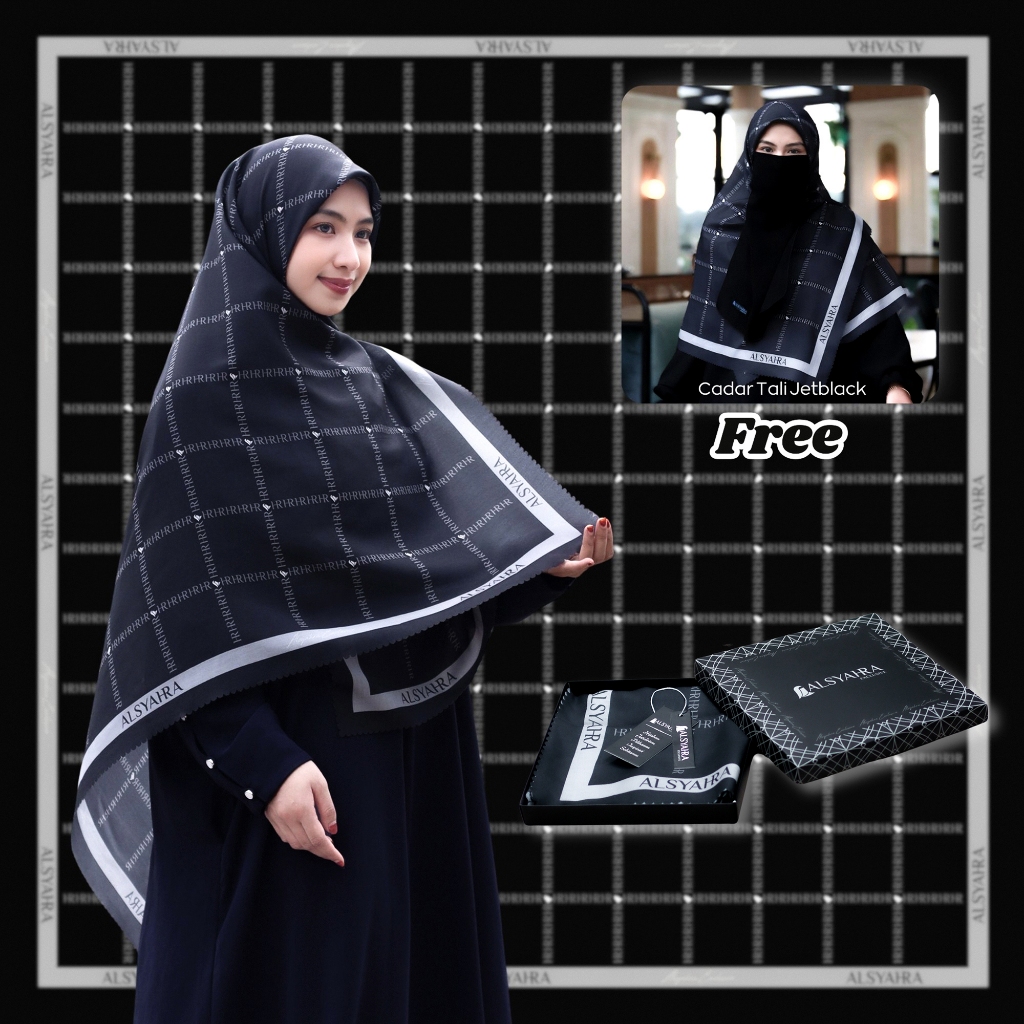 Hijab Square HR Luxe Voile Premium Alsyahra Exclusive