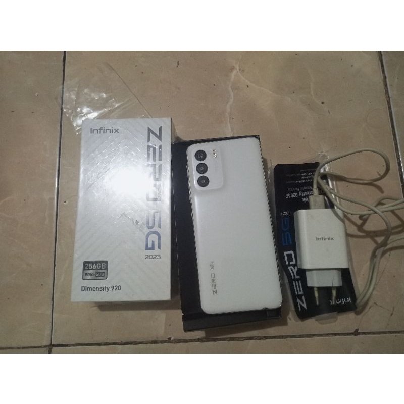 Infinix zero 5g 2023 ram 8gb Rom 256gb fullset seken