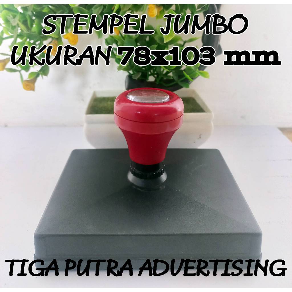 

Stempel Flash Custom Besar Super Jumbo 79x103 mm