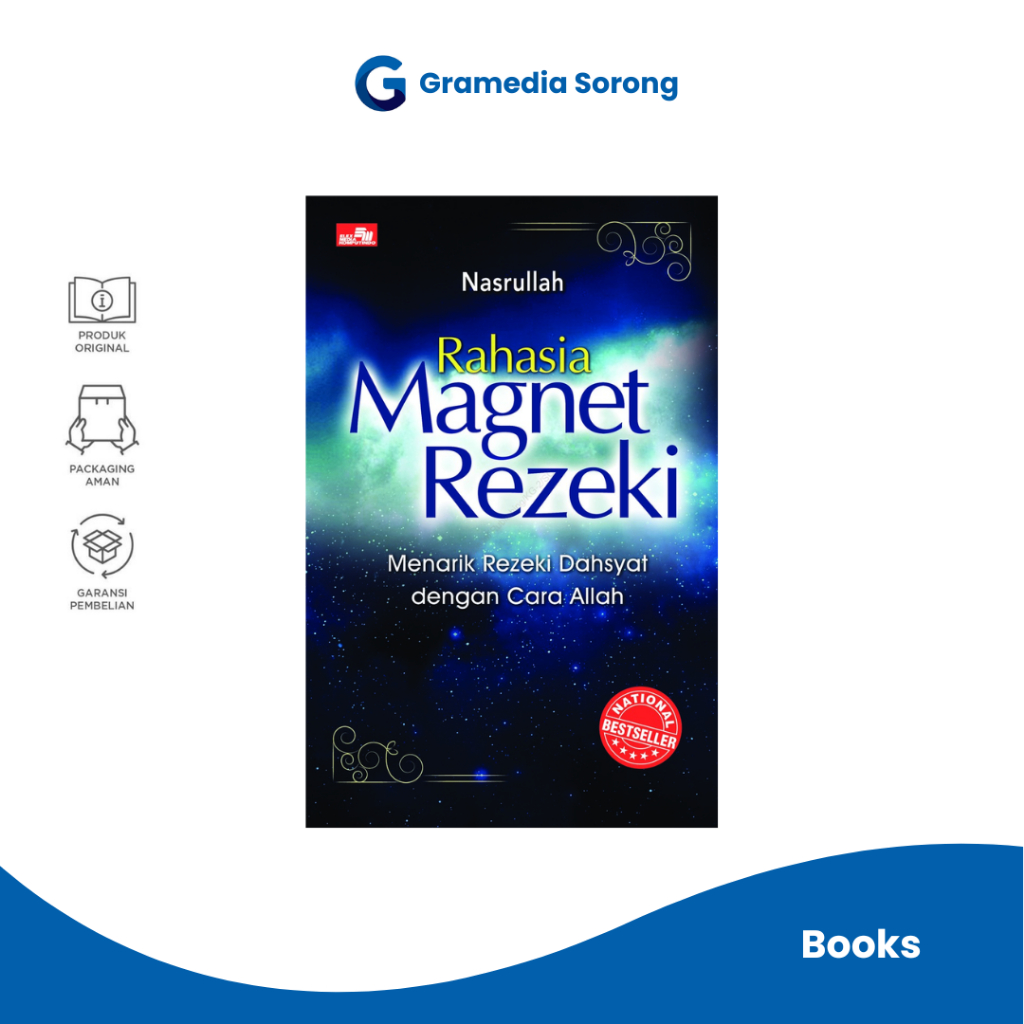Gramedia Sorong - RAHASIA MAGNET REZEKI (EDISI REVISI)