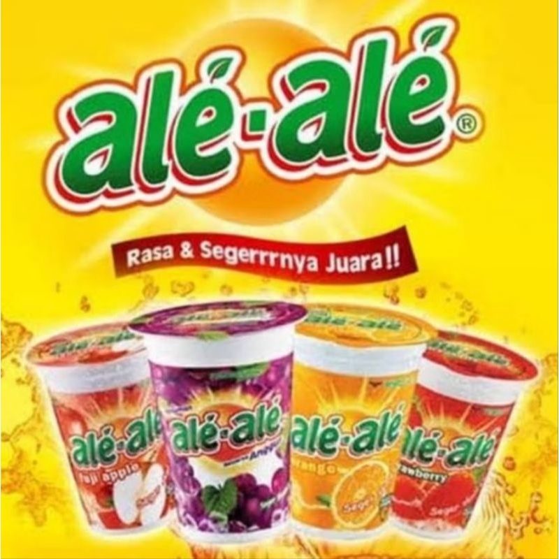 

Minuman AleAle Aneka rasa buah ( 1 karton isi 24 pcs )