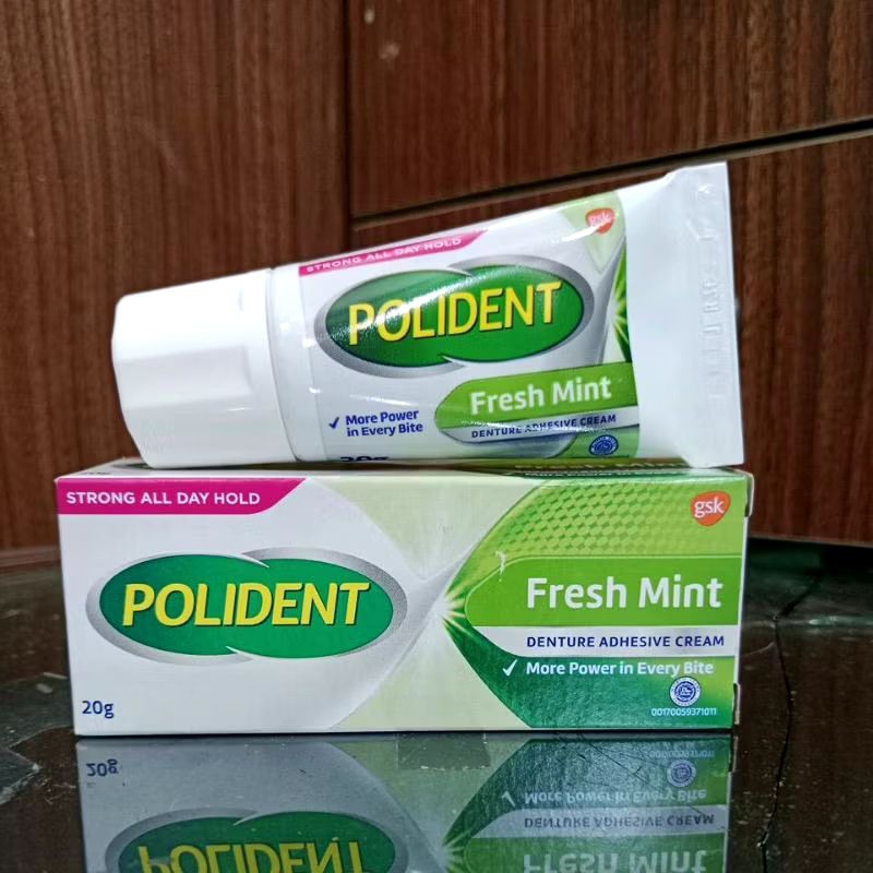 Polident Fresh Mint 20 g - Lem Gigi Palsu