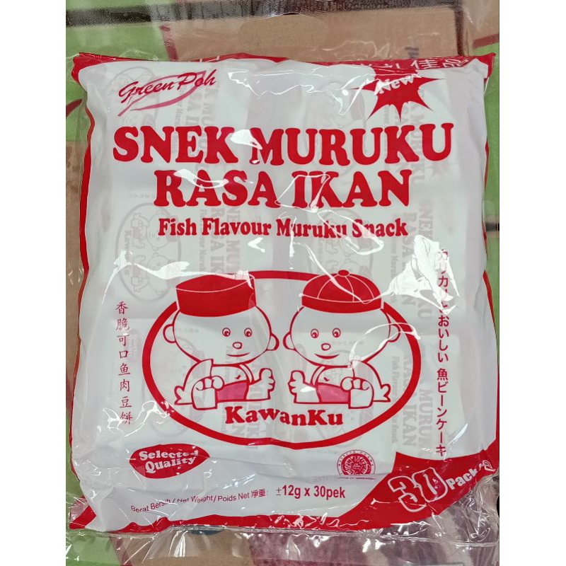 

Snek Muruku - Rasa Ikan 30pack
