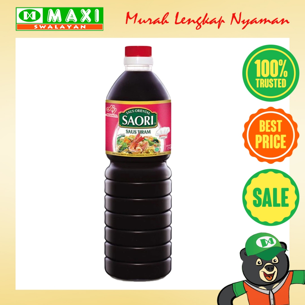 

SAORI Saus Oriental Tiram Oyster Botol 1L