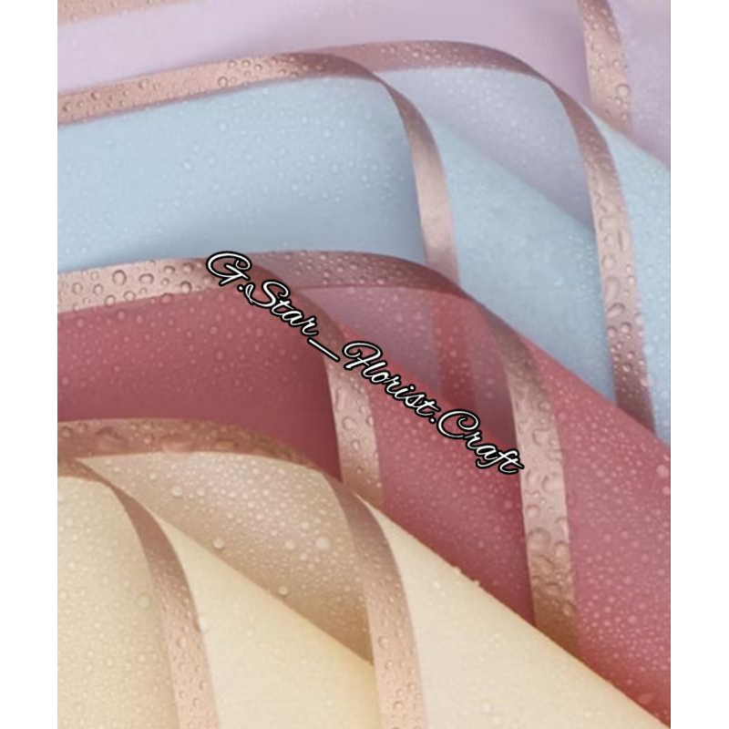 

Cellophane waterproof motif transparan kertas buket list gold per lembar free packing korean waterproof cellophane list gold
