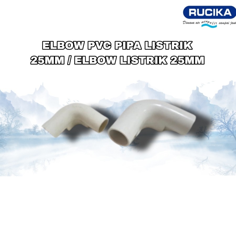 Elbow PVC Pipa listrik Trilliun/Elbow Listrik 20mm & 25mm