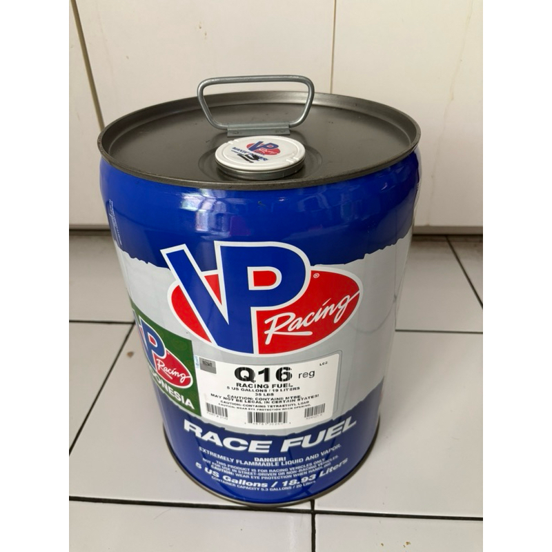 VP Racing Fuel Q16 reg dan non reg