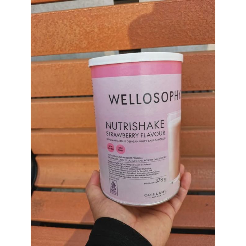 

43942 Wellosophy Nutrishake Strawberry flavour