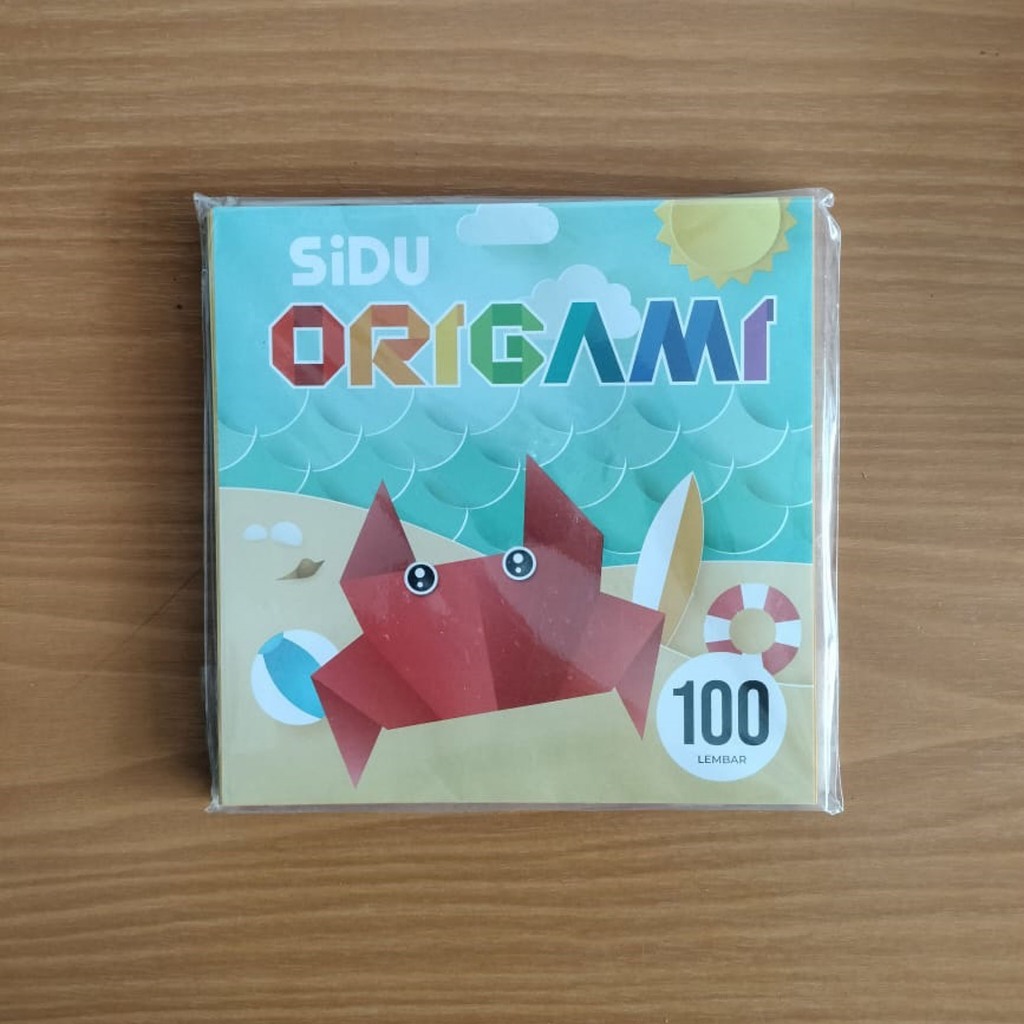 

SiDU Origami 12x12 / 14x14 / 16x16 Paper Kertas Origami Lipat Sukung Sinar Dunia 100 LEMBAR