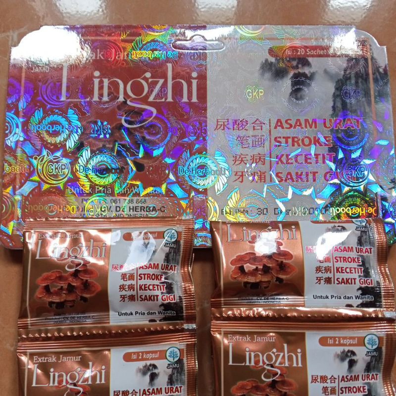 Kapsul Herbal Lingzhi original