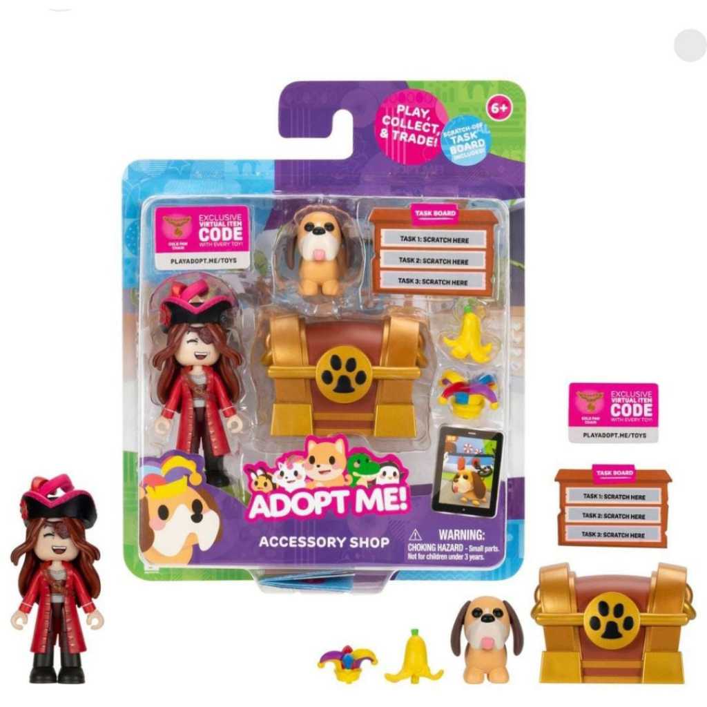 Action Figure  Adopt Me Dress Your Pets: Dress Up Your Pets with Adopt Me