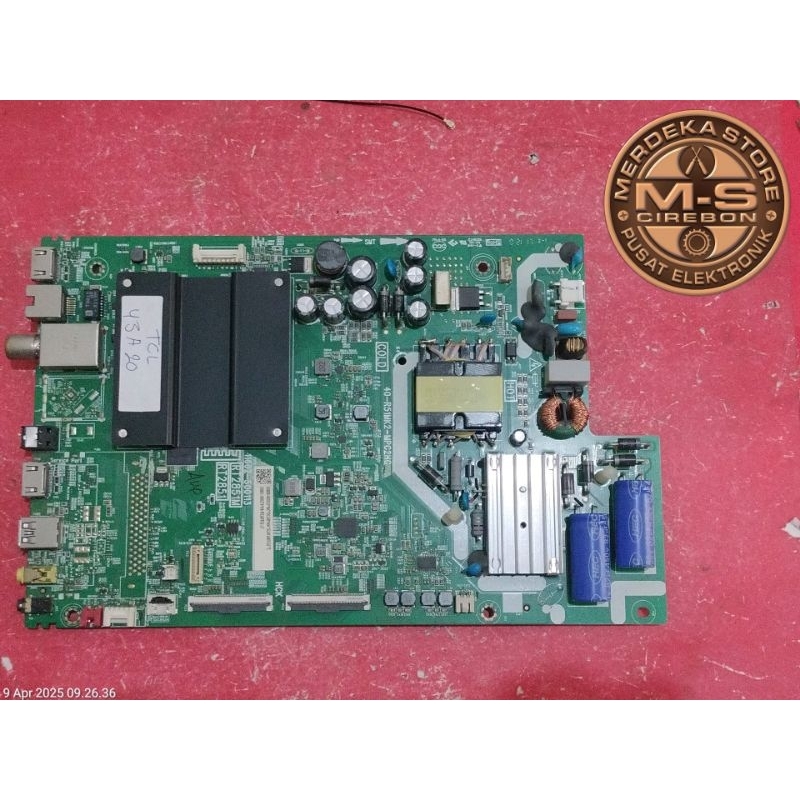 MB MOBO MAINBOARD MESIN TV TCL 43A20 (MBTCL43)