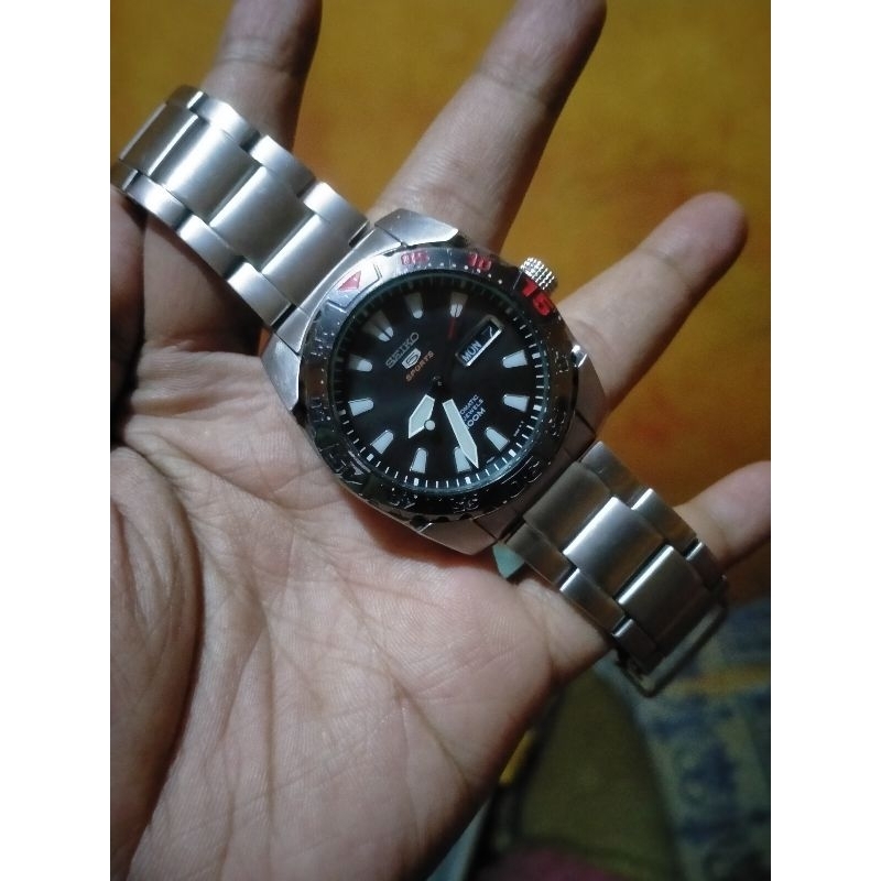 Jam Seiko 5 Sport SRP167K1 Automatic all orginal 24 Jewels Cal.4R36