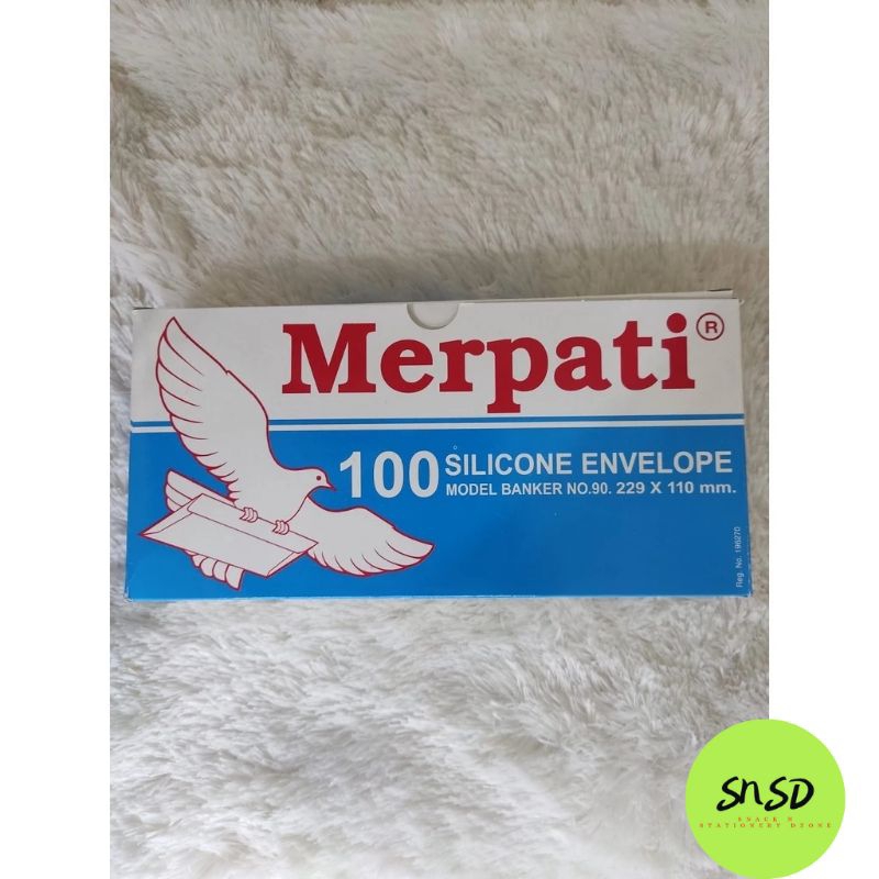 

Amplop Putih Merpati Silicone Besar 229x110mm