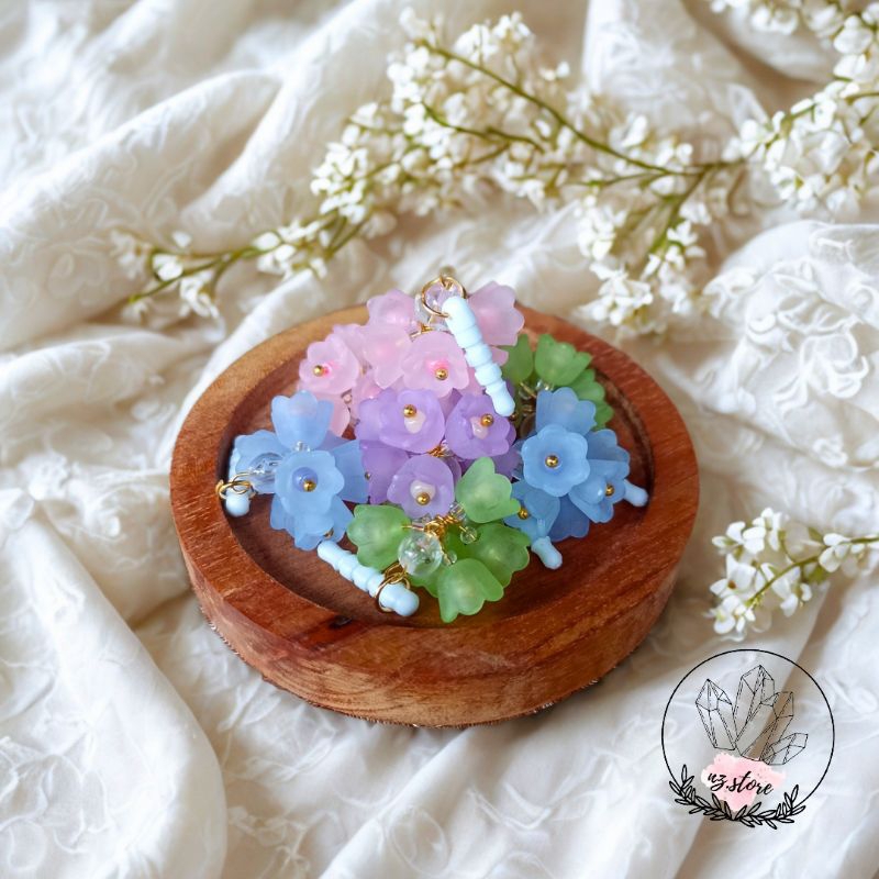 [naza.id]Bouquet(posy) flowers dust plug| Earphone dust plug