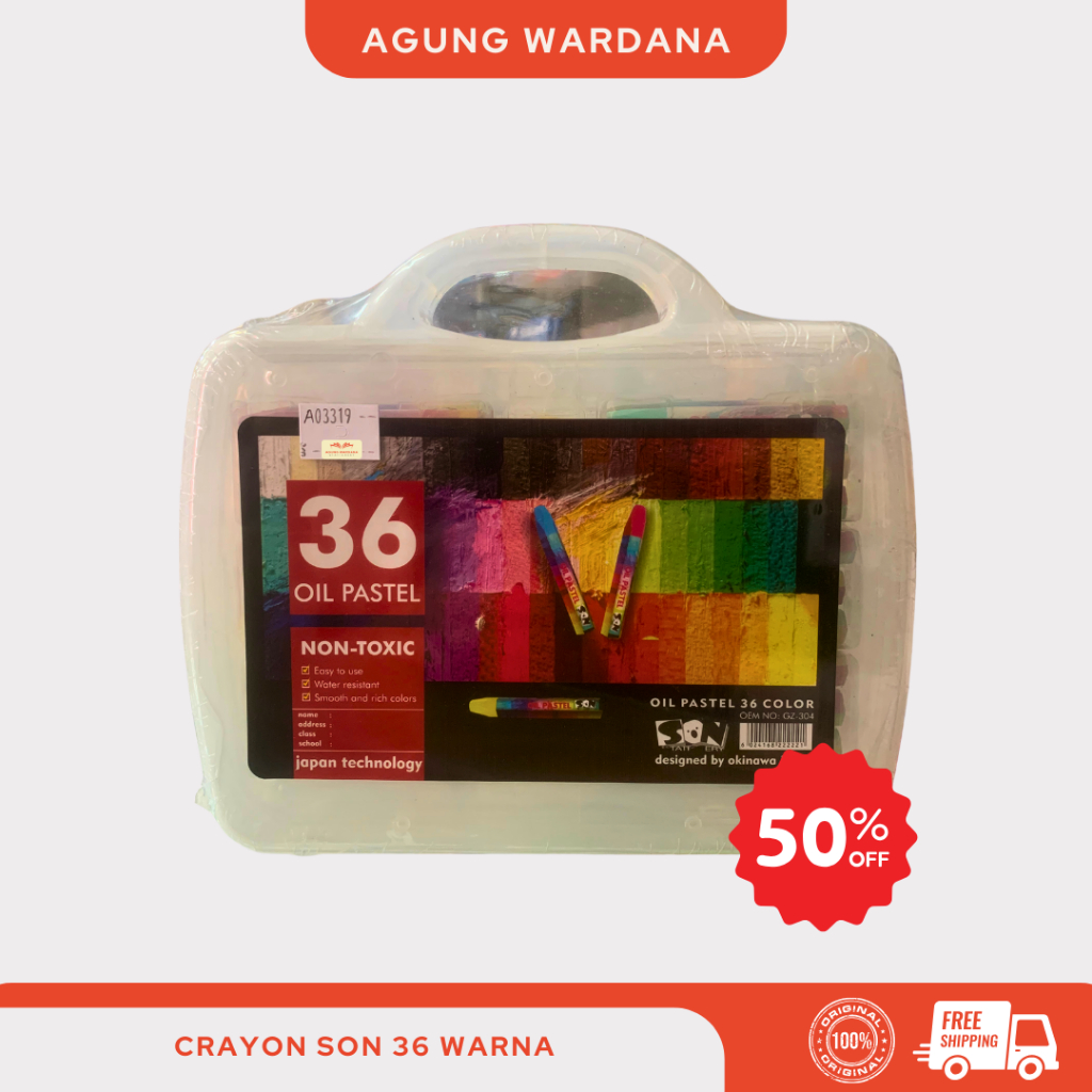 

CRAYON OIL PASTEL SON 36/48/60 WARNA