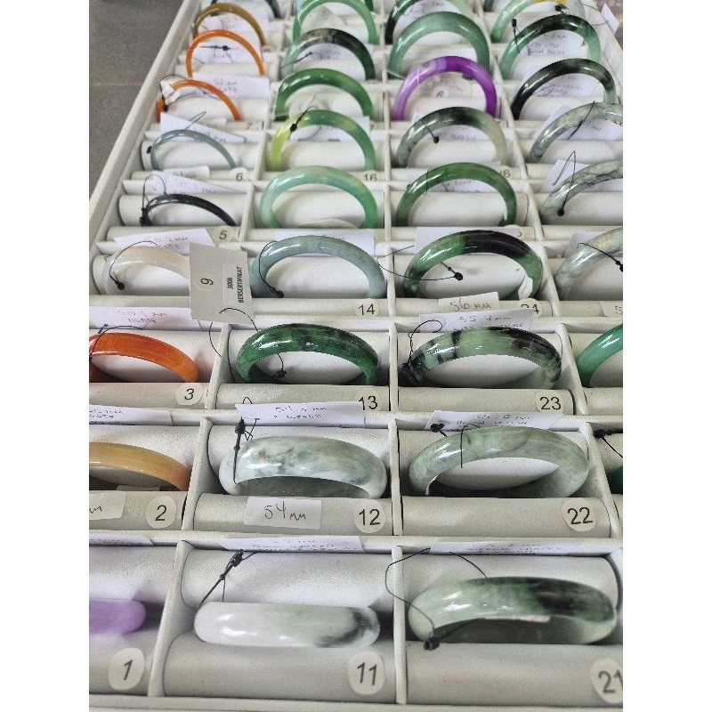 #1000 - 1000k - Giok Gelang, Liontin, Cincin, Bangle