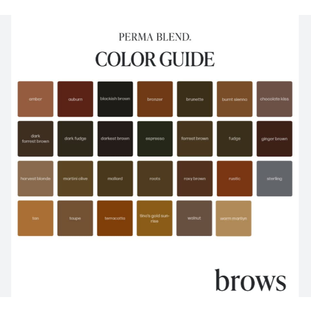 

Tinta Sulam Permablend Evenflo series Brow,Lips,Eyeliner Pigment