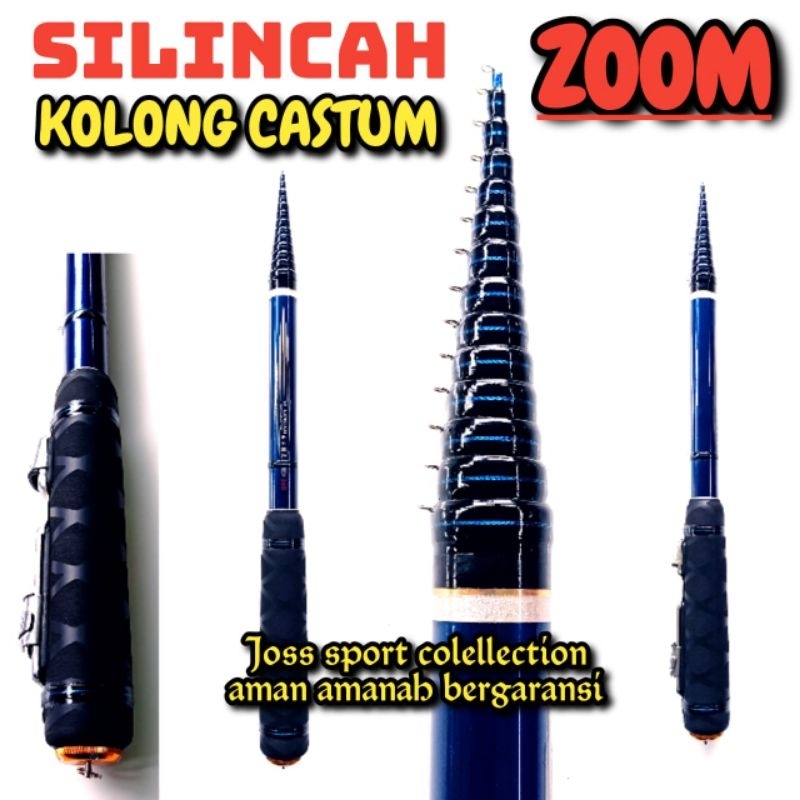Tegek kolong zoom Silincah ruas pendek oregon silincah 180 210 270 360 450