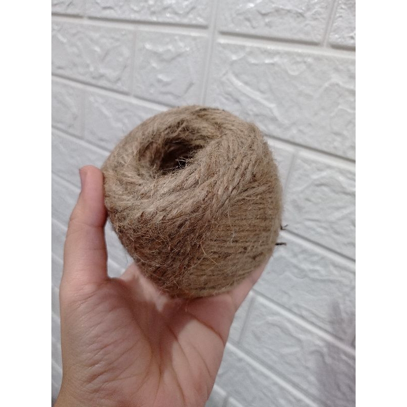 TALI GONI / TALI RAMI / TALI KARUNG / JUTE ROPE 2 PLY PER ROL