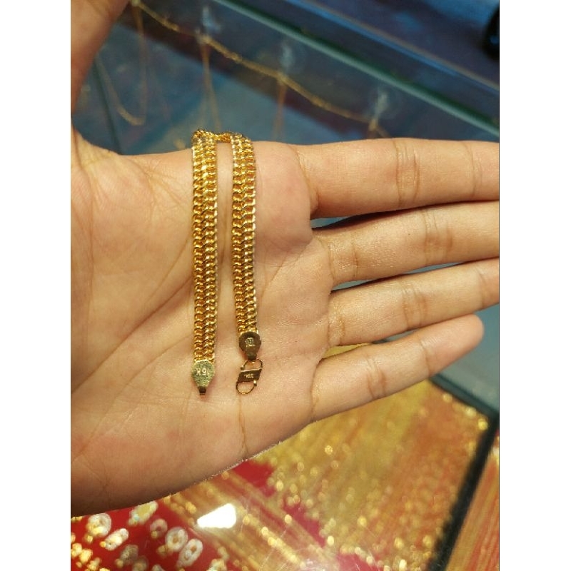 Gelang emas 16k/700 model hollow produk UBS