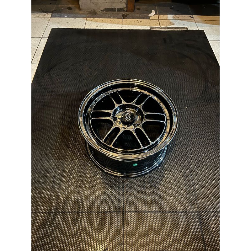 VELG BARU RPF01 R15 x7.0 ET 38 PCD 5x114.3 BLACK CHROME