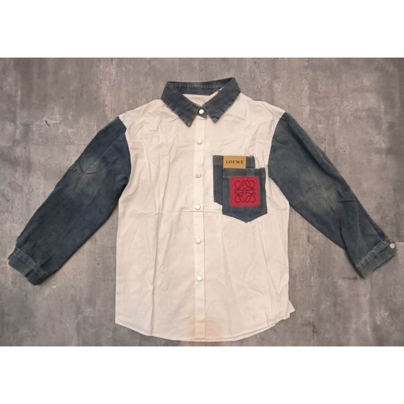 KEMEJA LOEWE MIX JEANS IMPORT