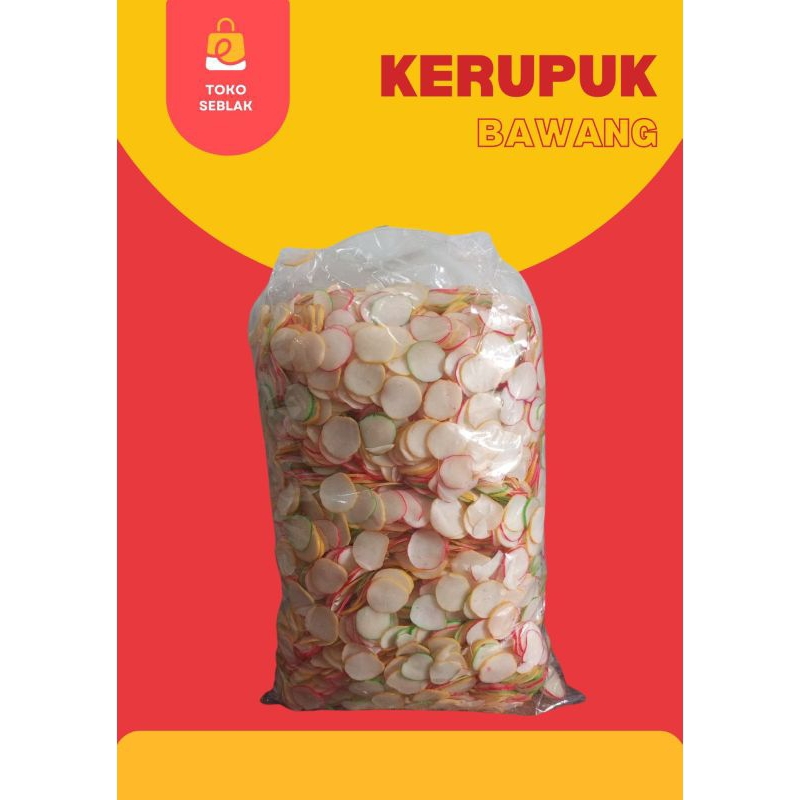 

toko Seblak kerupuk seblak bawang 1 bal (5kg)