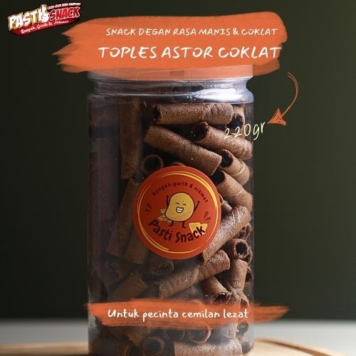 

Astor Coklat Mini 220gr |Wafer Astor Cokelat Mini PastiSnack