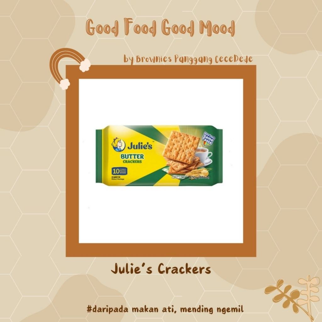 

Jullie's Butter Crackers - Delicious Snack Pack 250g