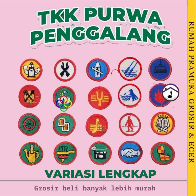 Tkk Penggalang Purwa / Tkk Penggalang / Tkk Pramuka Penggalang / Tanda Kecakapan Khusus