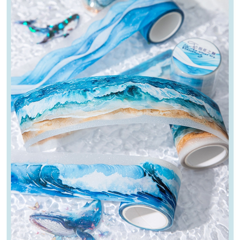 

[Artopia] 1 Roll Sticker The Waves Are Blossoming TWAB Ombak Laut Debut Air Pantai Water Beach