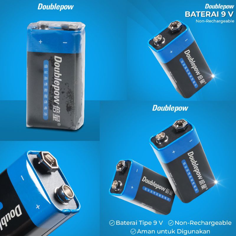 BATERAI KOTAK BATERAI 9V BATRAI PREAMP GITAR AKUSTIK