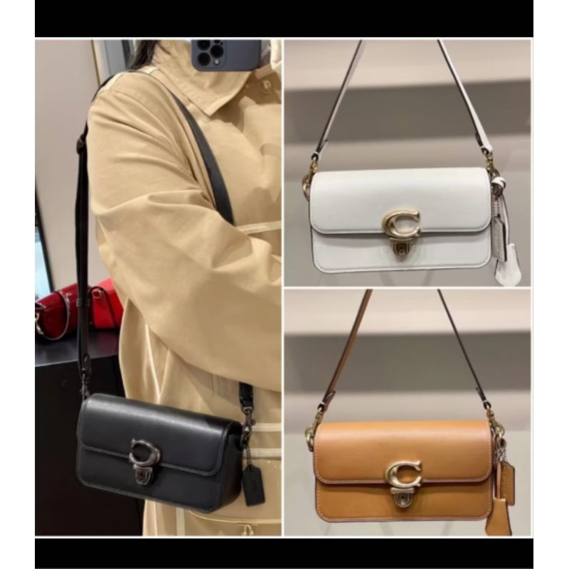Coach studio baguette bag tas selempang wanita branded original