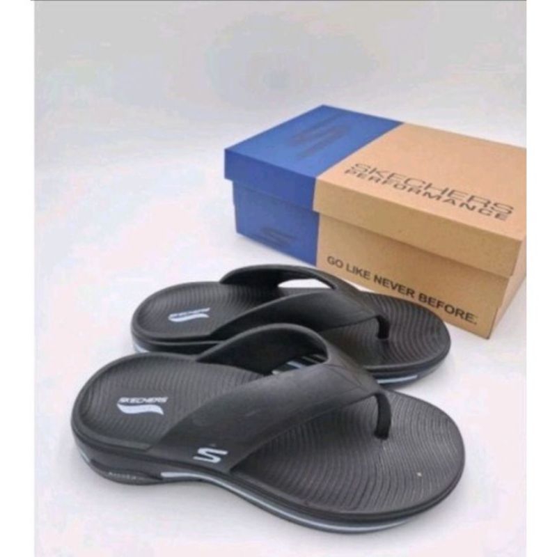 sandal jepit pria skechers / skechers archifit