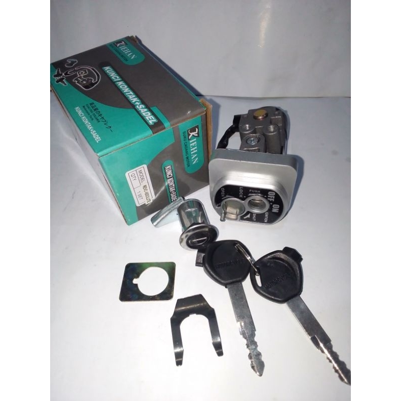 [1 SET] KUNCI KONTAK REVO ABSOLUTE PLUS KUNCI JOK KUNCI KONTAK MOTOR REVO ABSOLUTE KONTAK REVO ABS +