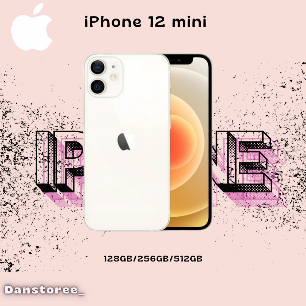 iphone 12 Mini 64GB/128GB/256GB Second Original Fullset 100% REAL