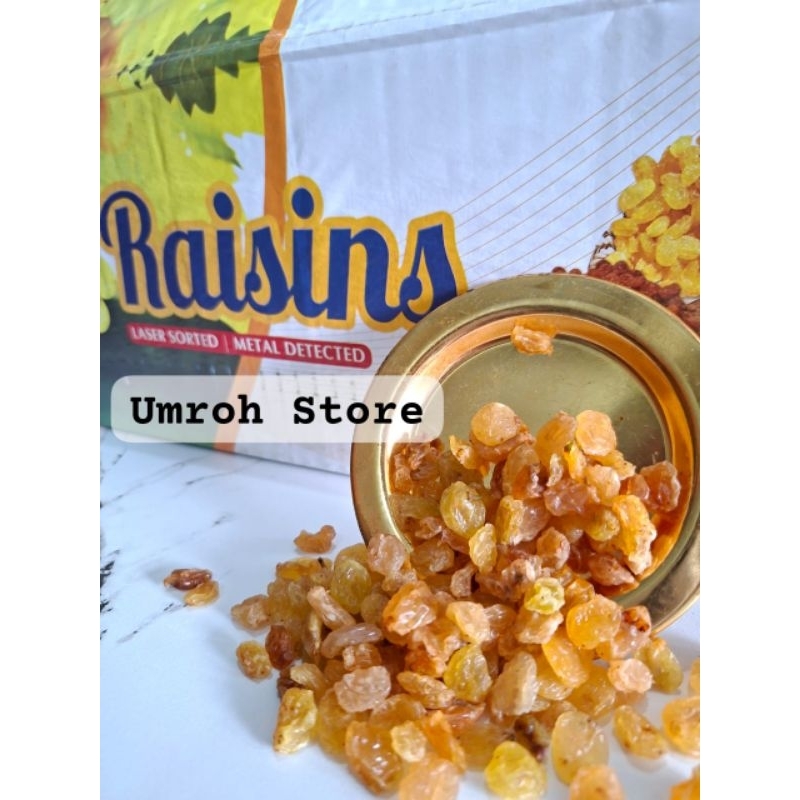 

Kismis Manis Mutiara 250gr Sultani Oleh oleh haji Umroh Store
